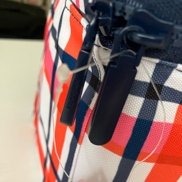 Kate Spade New York Spring Plaid Lunch Tote (NWT) - Picture 9 of 14